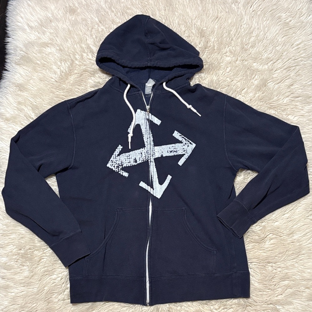 Navy Crux Hoodie